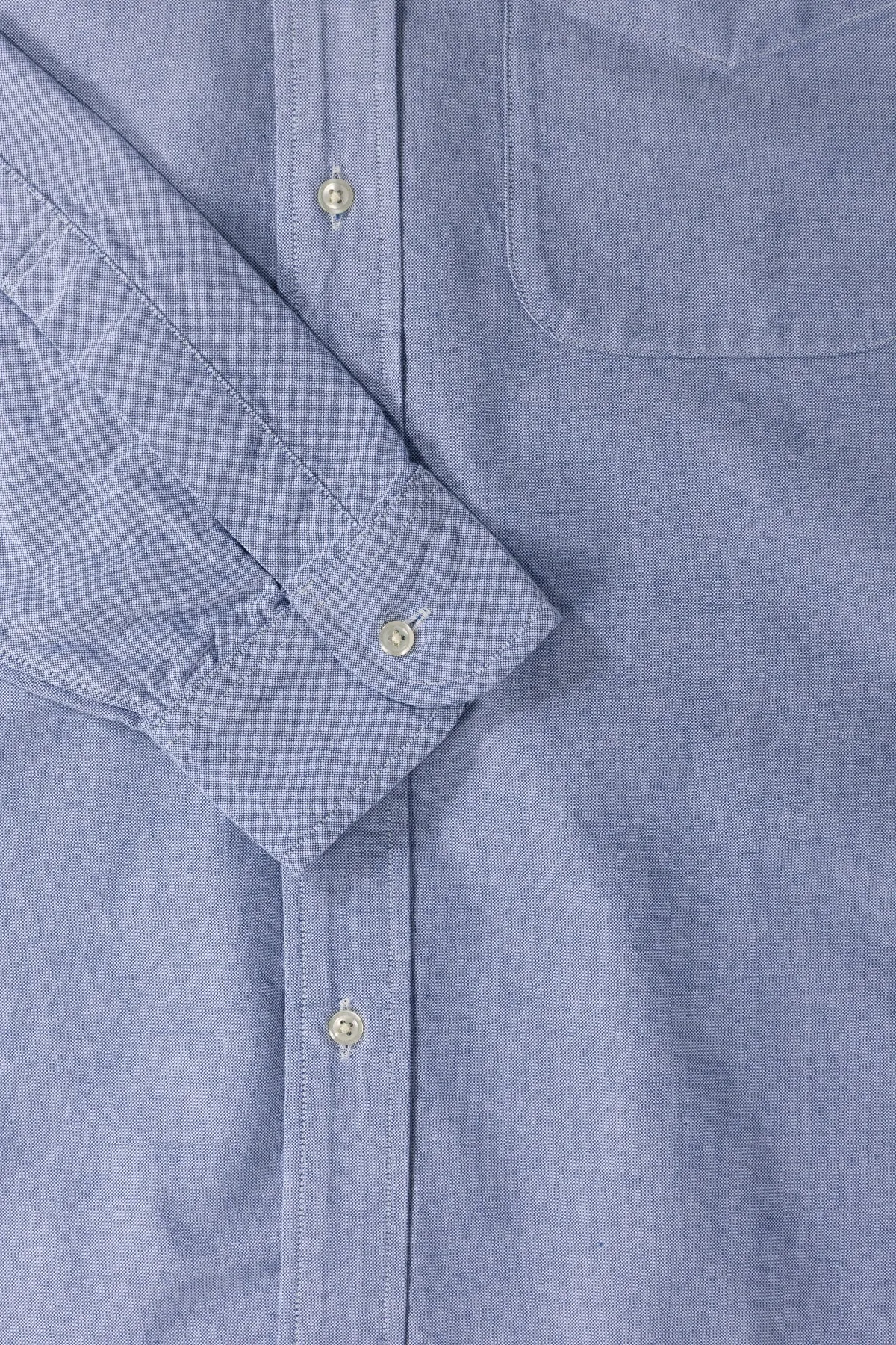 Oxford Standard Buttondown Shirt - Light Blue sold by Canoe Club product image thumbnail 3