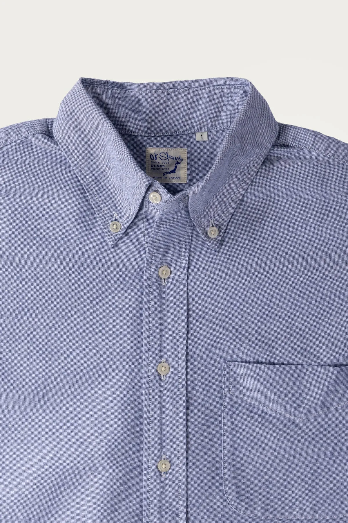 Oxford Standard Buttondown Shirt - Light Blue sold by Canoe Club product image thumbnail 2