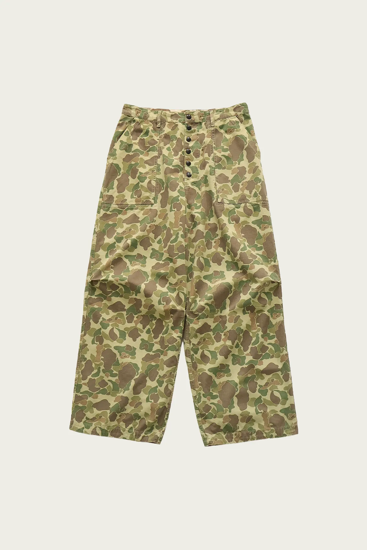 HUNTER CAMO Herringbone Reversible Fatigue Baggy Pants - HunterCAMO sold by Canoe Club