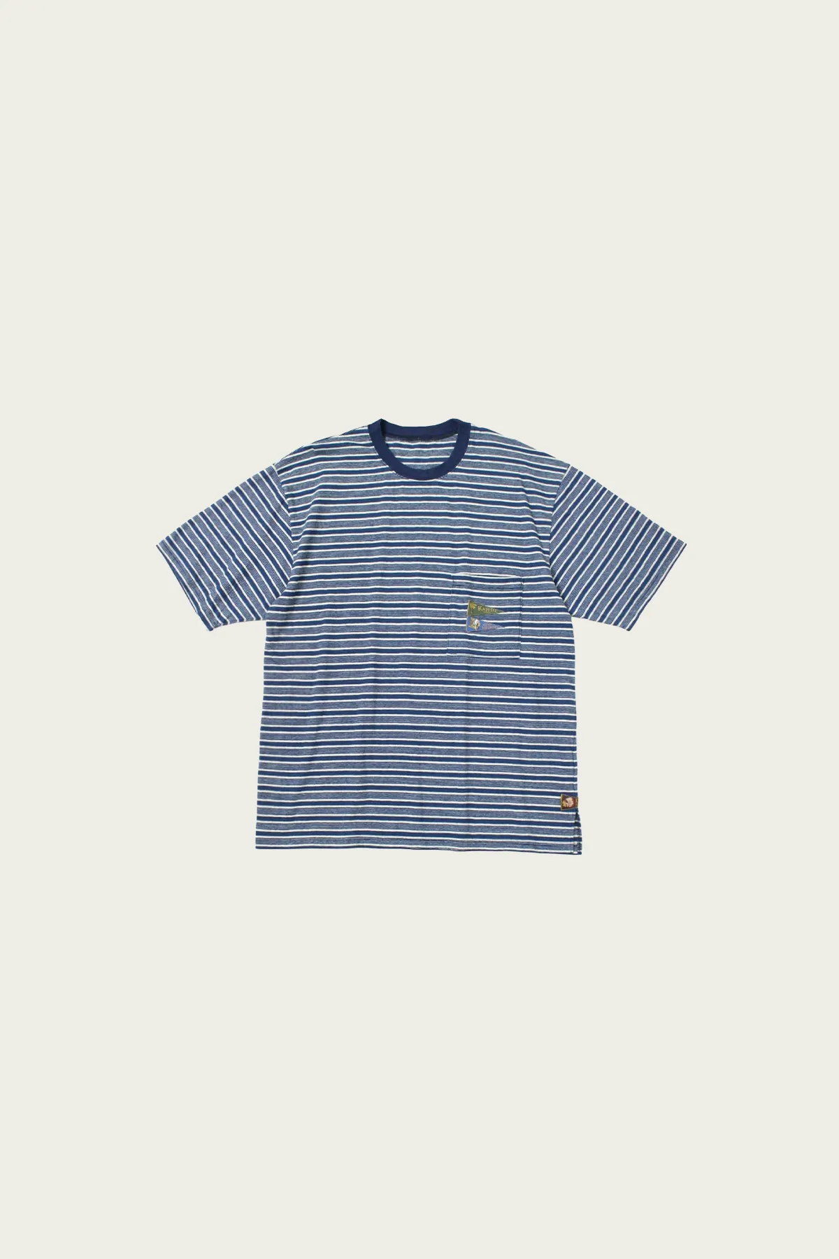 IDG Stripe Jersey PENNANT T (3 flags) - Taki Stripe sold by Canoe Club