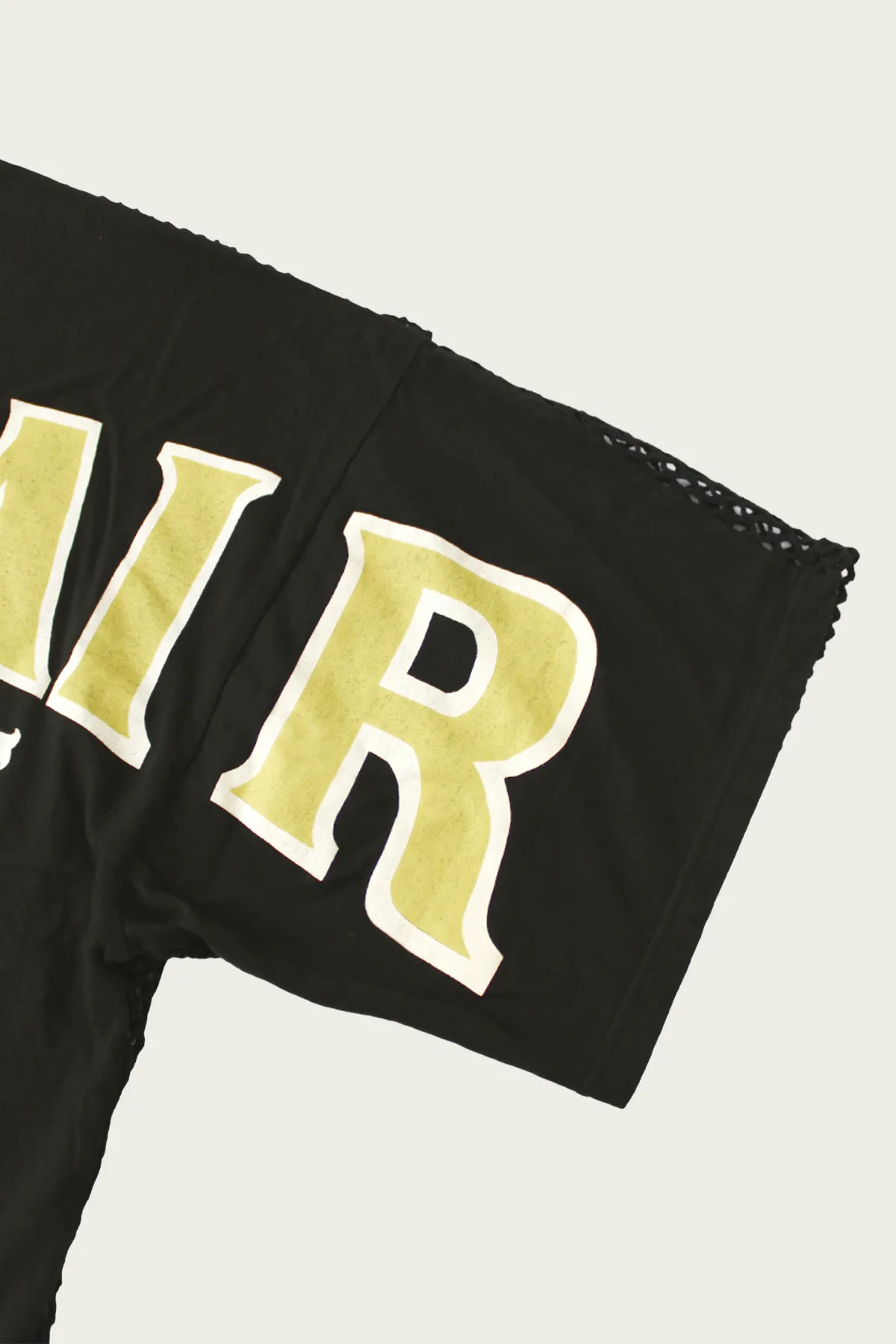 20/-Jersey KATABIRA HUGE-T (DENIM REPAIR) - Black sold by Canoe Club product image thumbnail 4