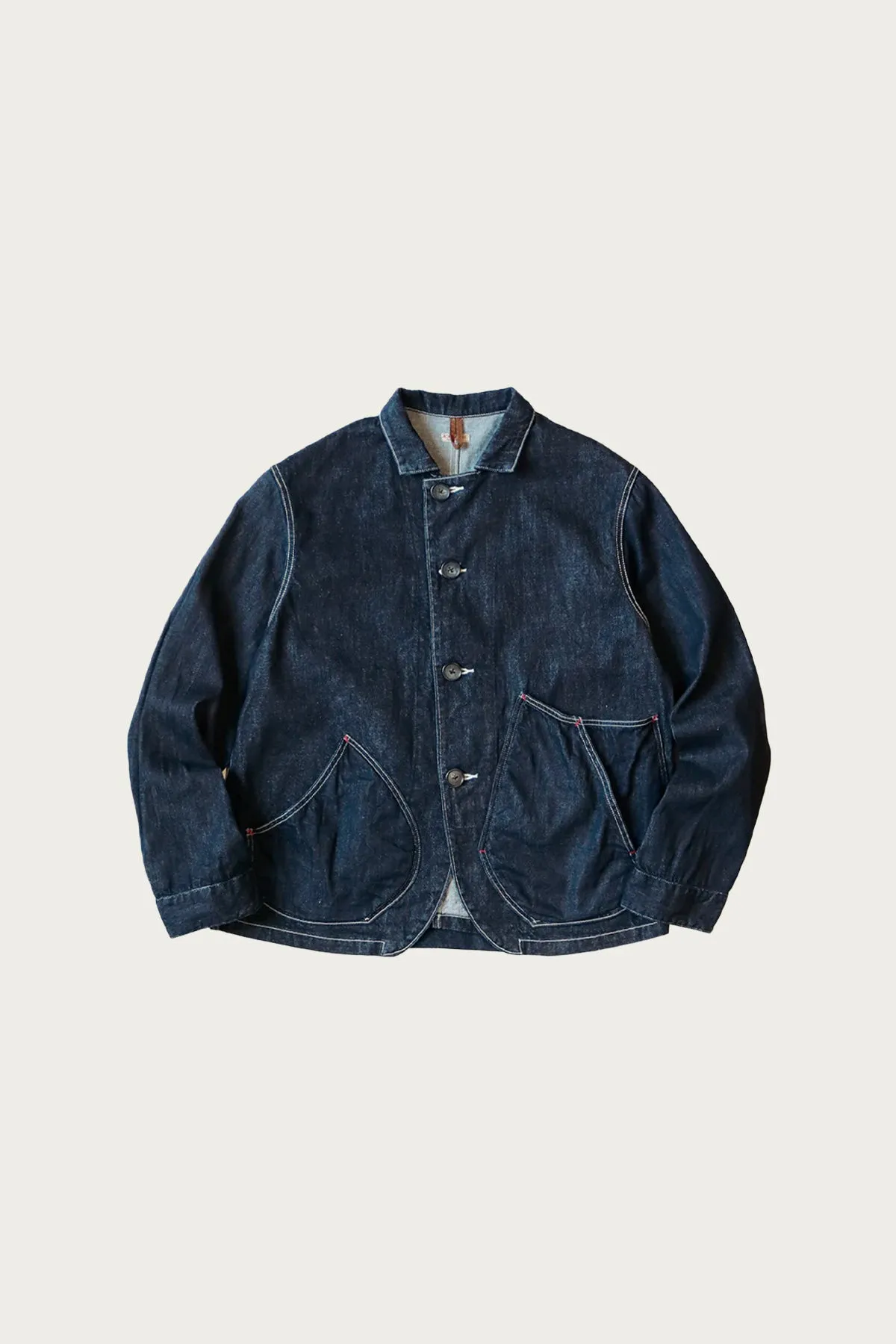 11.5ozDenim x 8ozDenim RINGOMAN Coverall - Indigo sold by Canoe Club