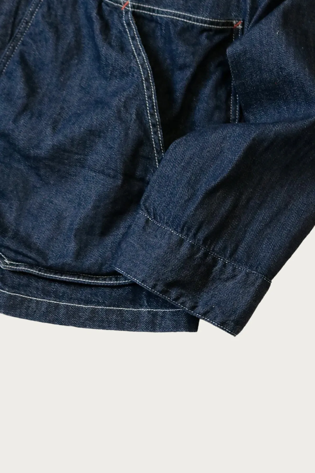 11.5ozDenim x 8ozDenim RINGOMAN Coverall - Indigo sold by Canoe Club product image thumbnail 4