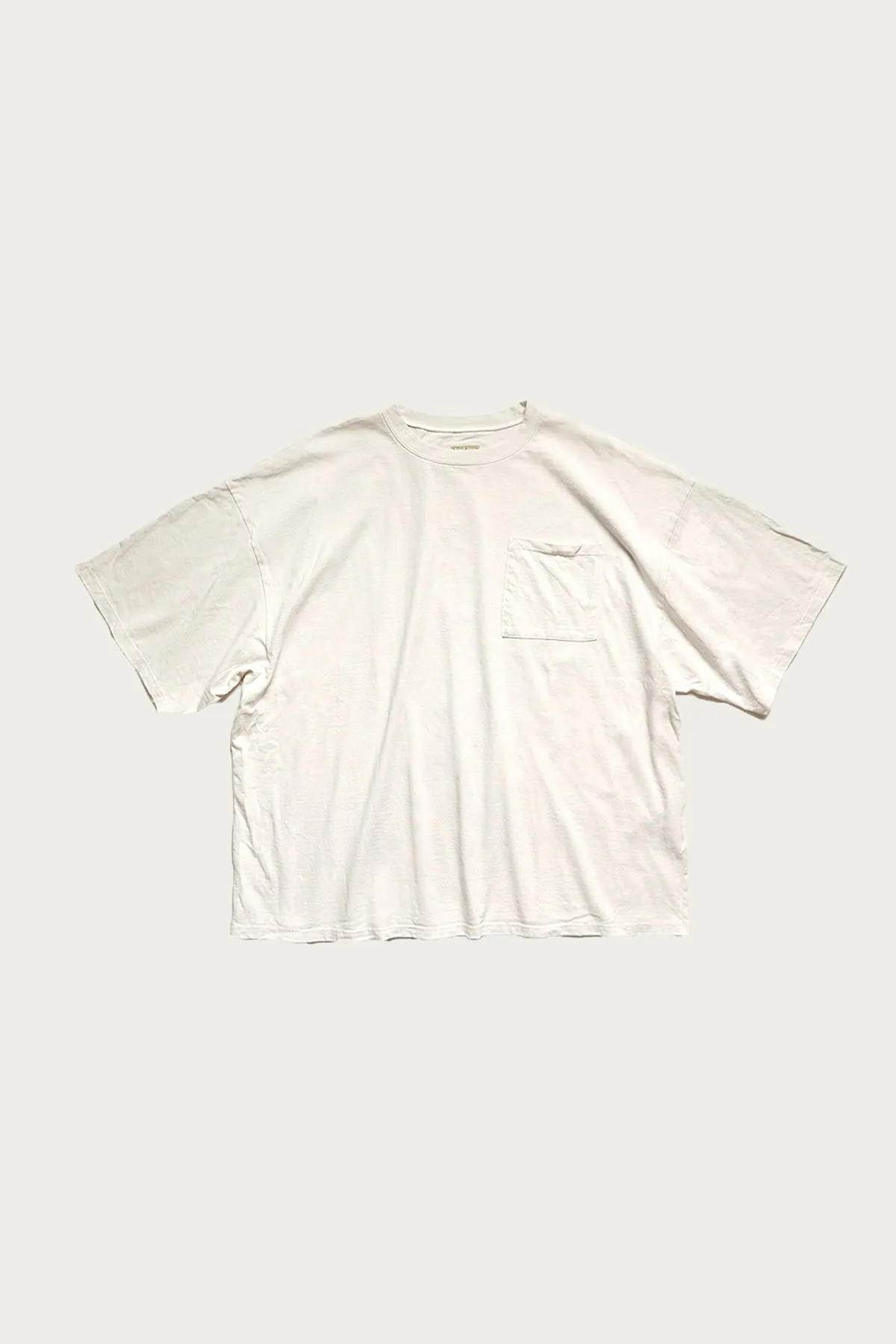 Jersey 2TONES BIG Pocket TEE (BONE) - Tricolor sold by Canoe Club product image thumbnail 5