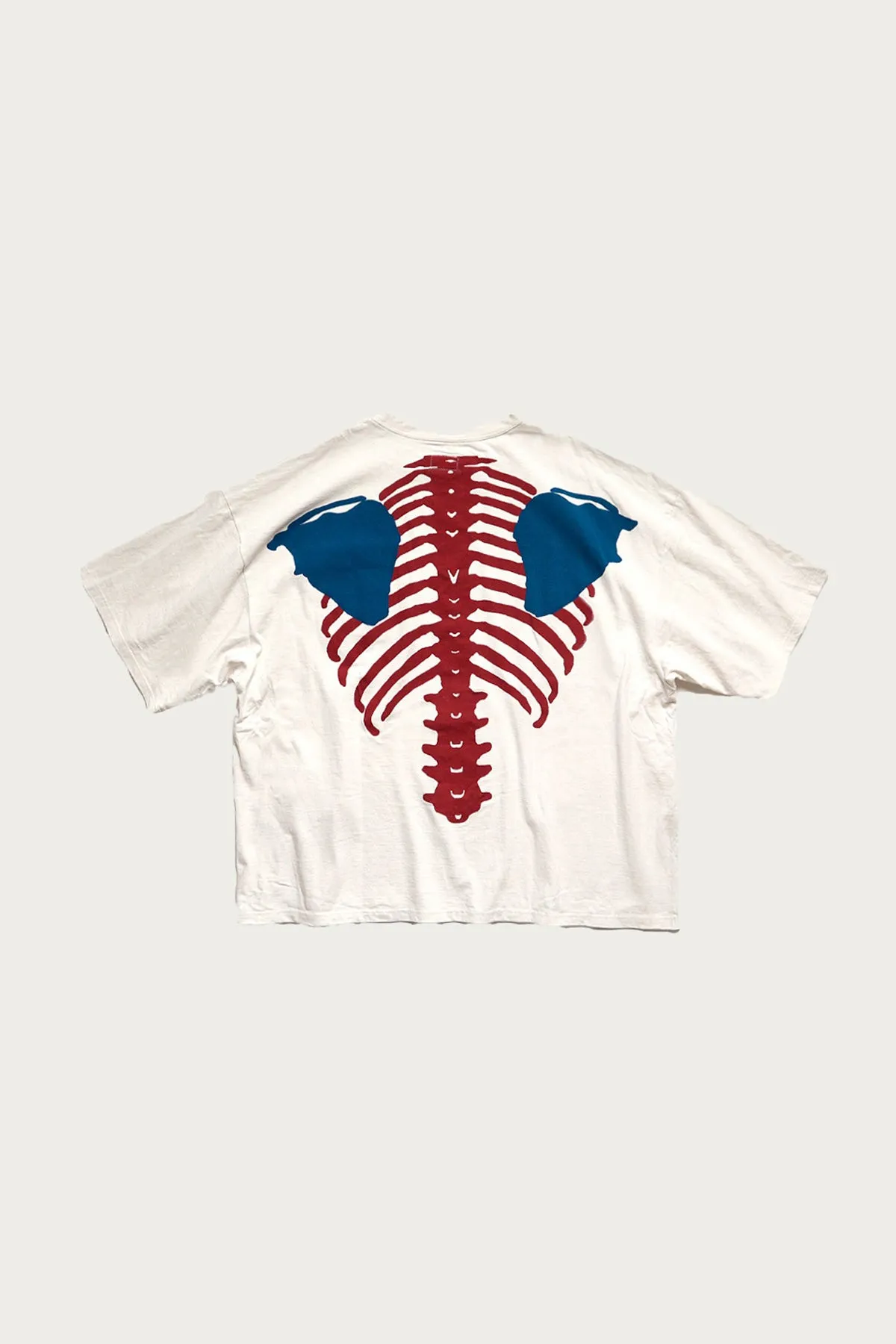 Jersey 2TONES BIG Pocket TEE (BONE) - Tricolor sold by Canoe Club