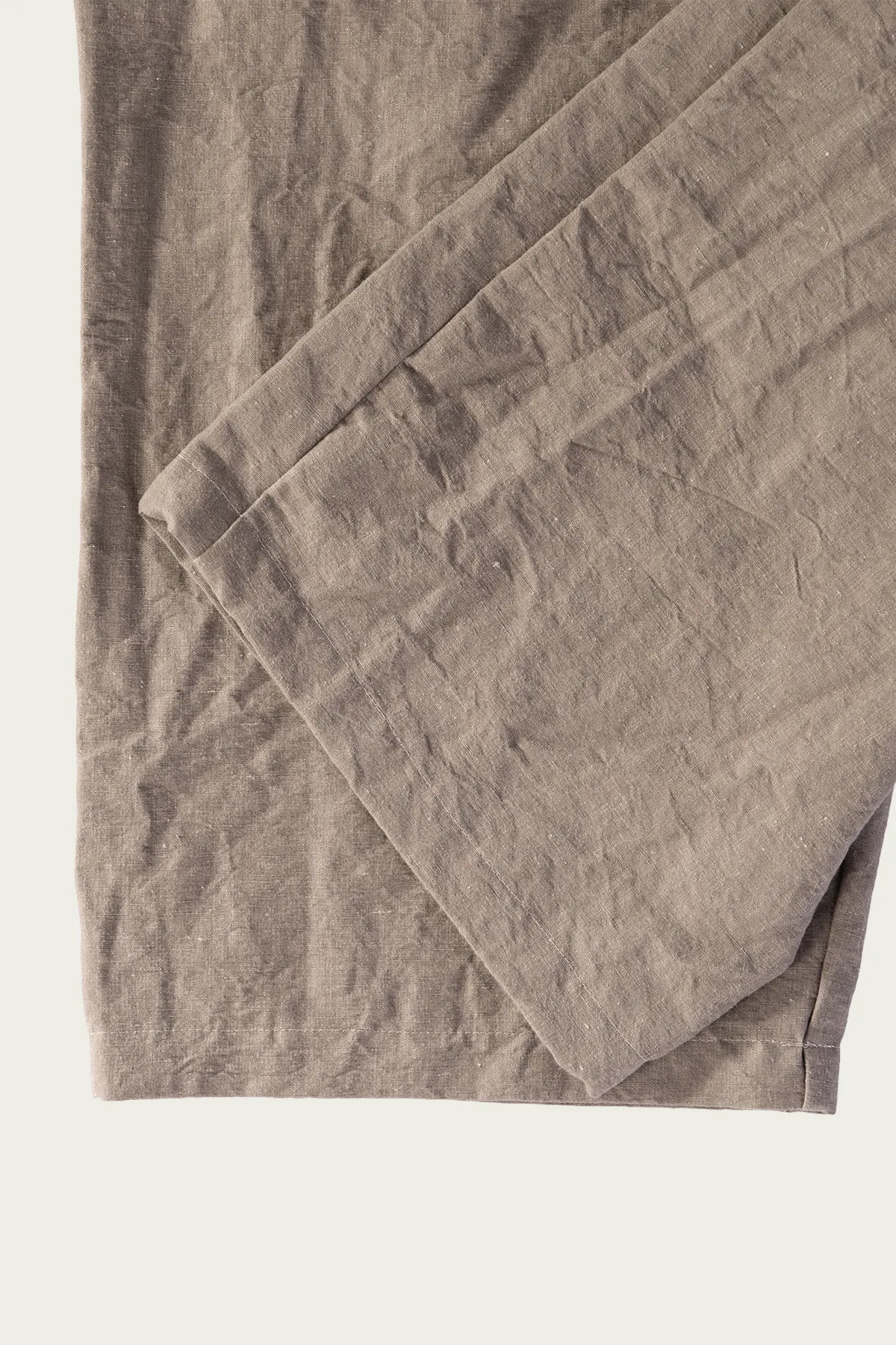 Studio Pant - Grey Beige Cotton Linen Buff Cloth sold by Canoe Club product image thumbnail 3