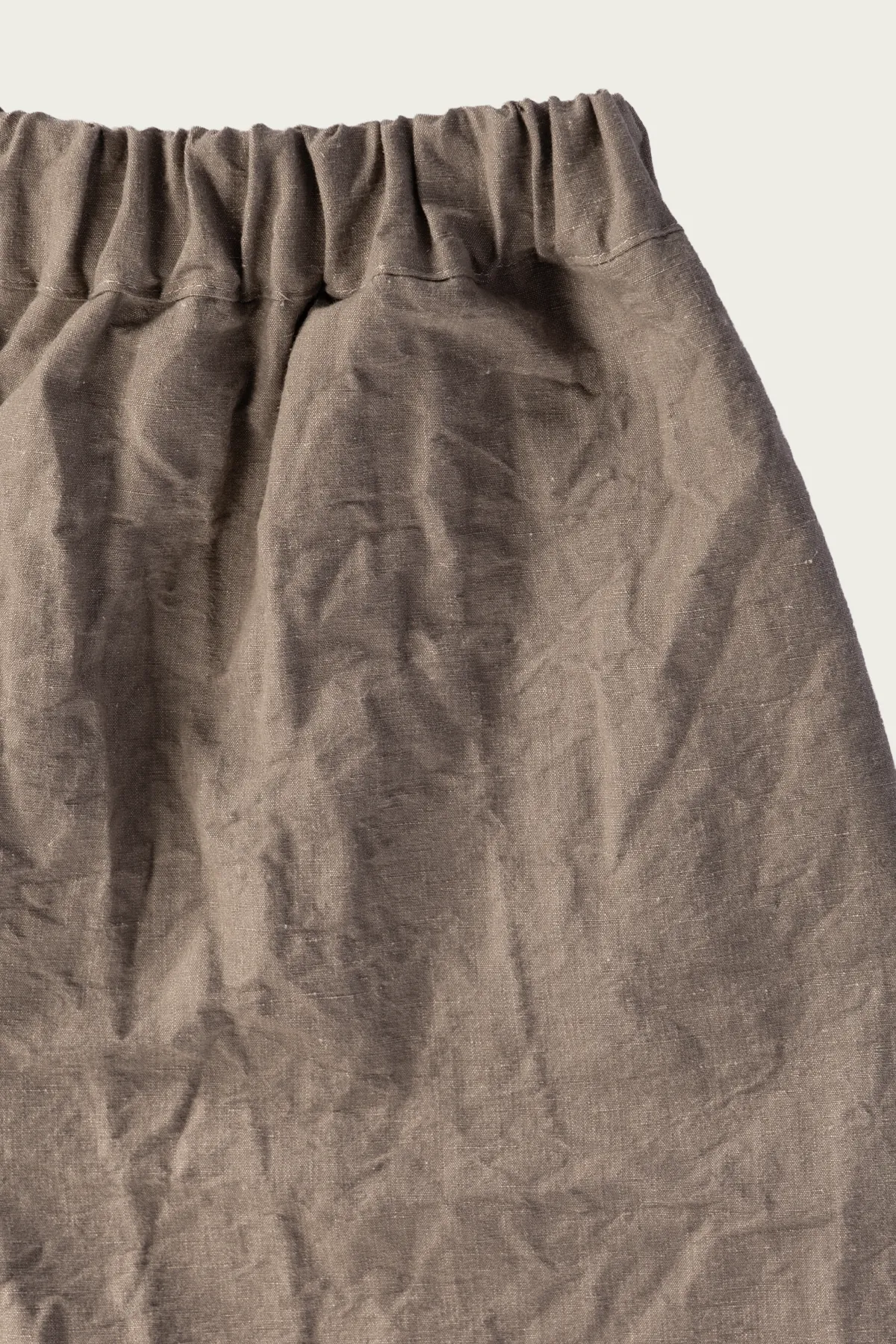 Studio Pant - Grey Beige Cotton Linen Buff Cloth sold by Canoe Club product image thumbnail 4