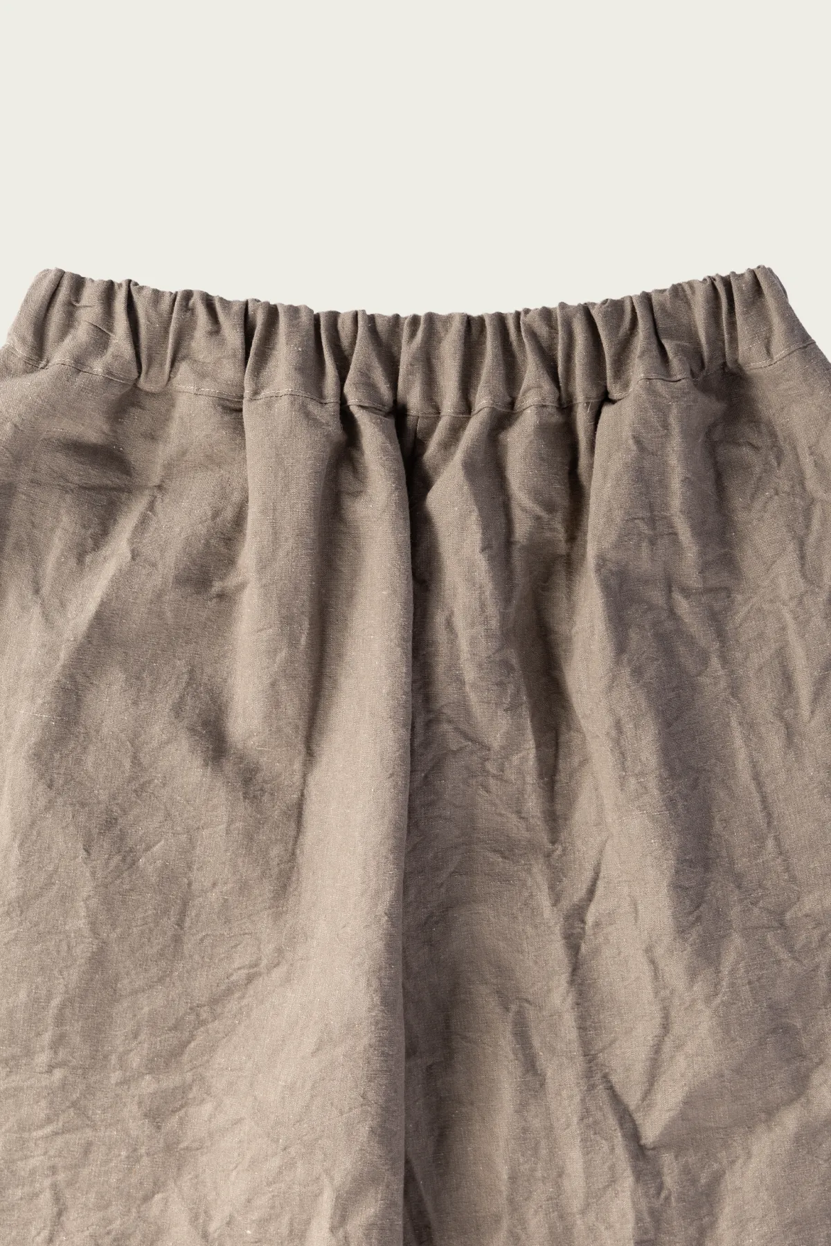 Studio Pant - Grey Beige Cotton Linen Buff Cloth sold by Canoe Club product image thumbnail 2