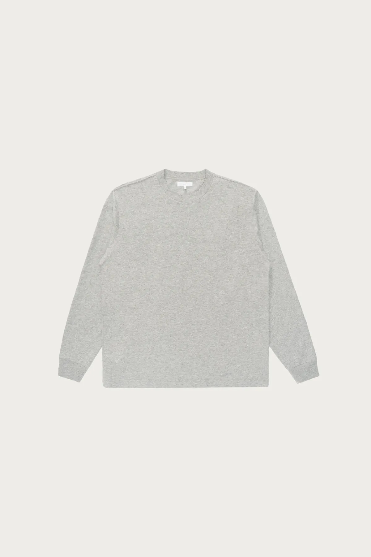 L/S Municipal Tee - Heather Grey sold by Canoe Club
