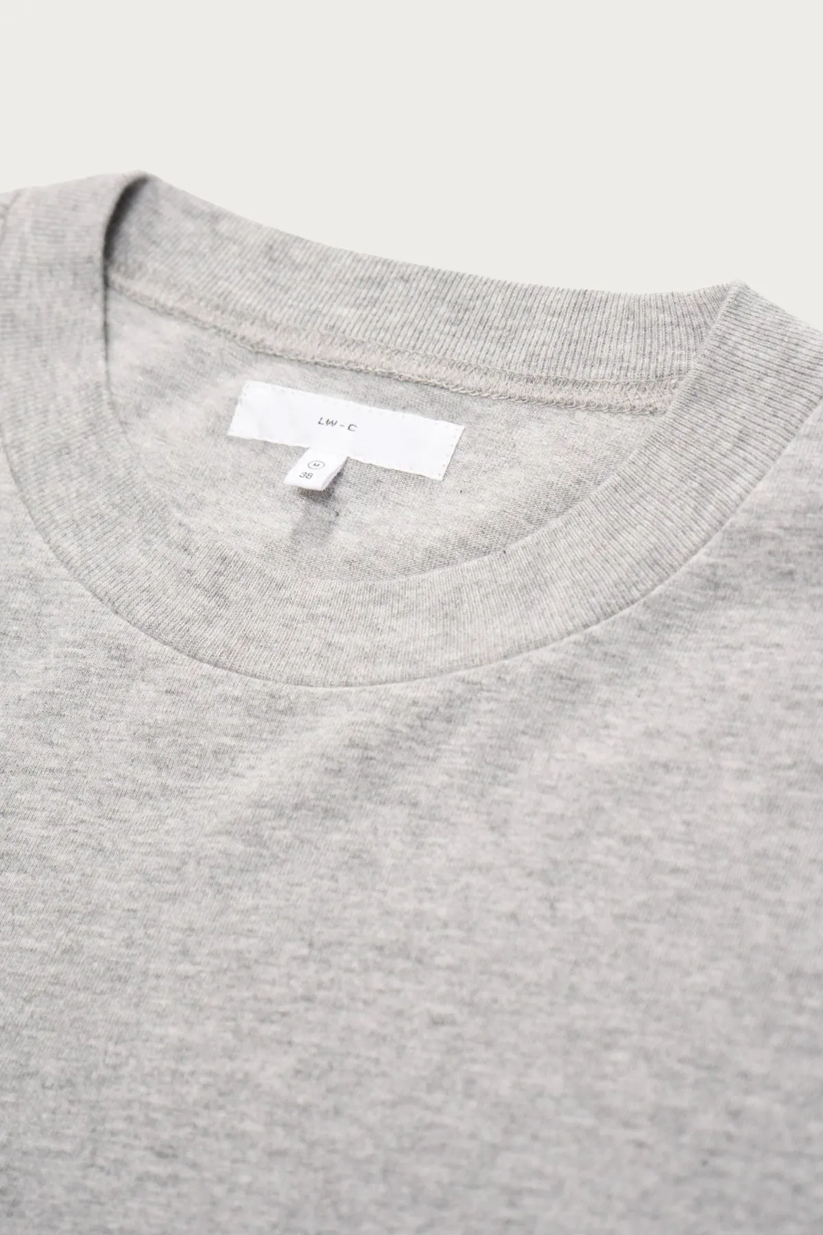 L/S Municipal Tee - Heather Grey sold by Canoe Club product image thumbnail 2