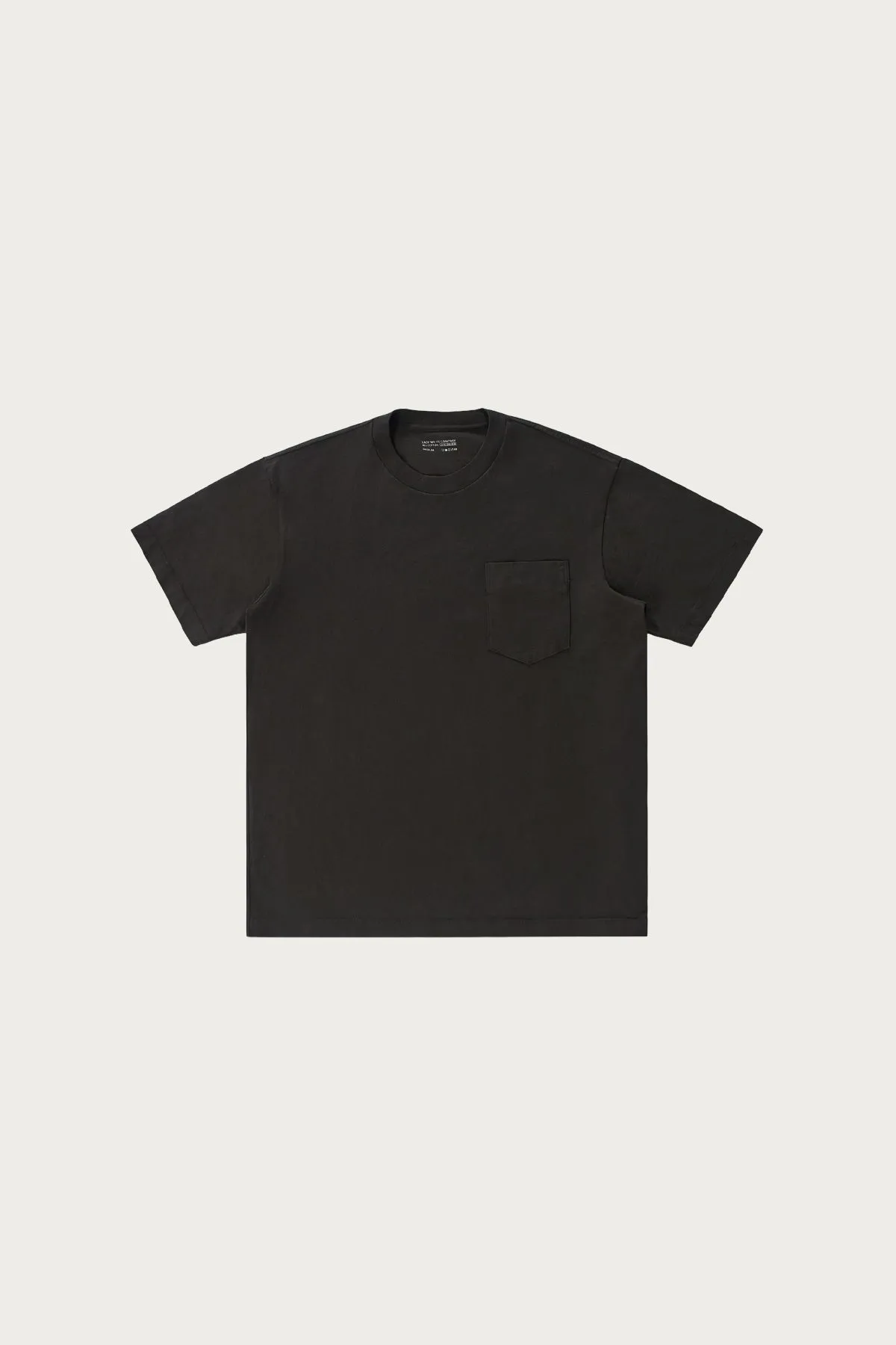 Municipal Pocket Tee - Granite sold by Canoe Club