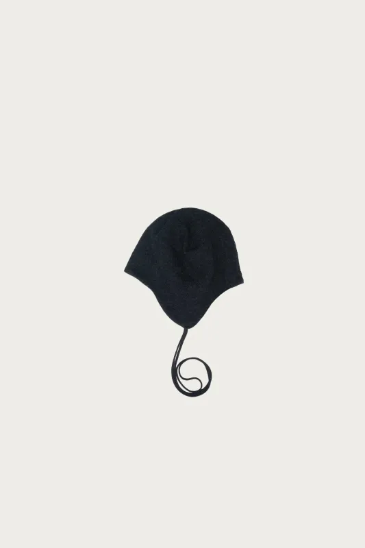 Ear Flap Cap - Black made by Lady White Co.