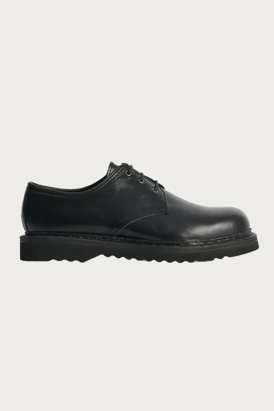 Trampler Shoe - Black Supple Cow Hide made by Our Legacy