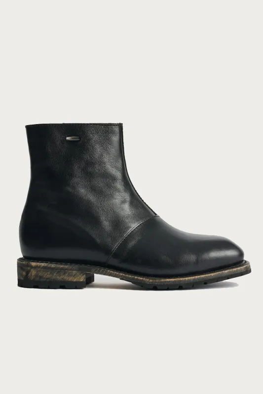 Engine Boot - Deep Black Leather made by Our Legacy