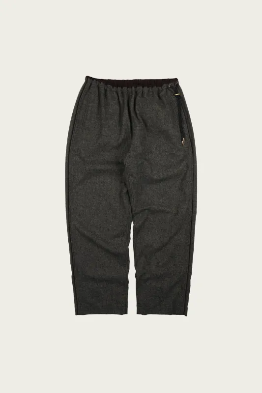 Wool Easy Pants - Forest Black made by FrizmWORKS