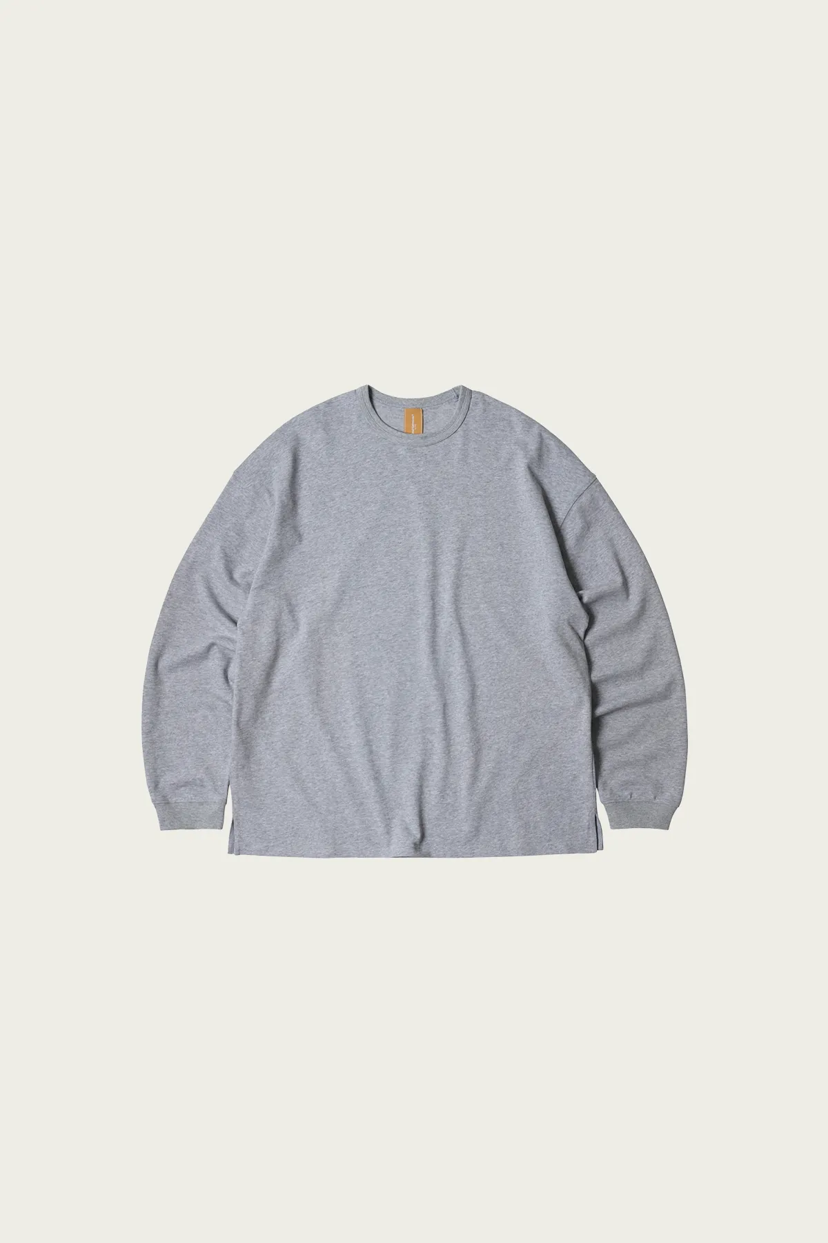 OG Double Rib L/S Tee - Grey sold by Canoe Club