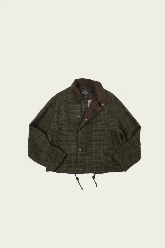 Wool Heritage Hunting Jacket - Seaweed made by FrizmWORKS