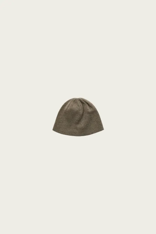 Beanie - Mud Spray Dye Cherub Wool made by Our Legacy