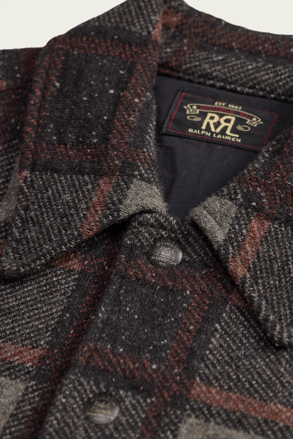 Plaid Wool Cardigan - Grey Multi sold by Canoe Club product image thumbnail 3