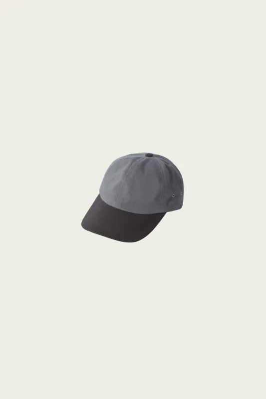 Combination Bill Cap - Steel Gray / Charcoal made by Canoe Club