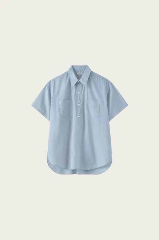 C/L Pullover SS Work Shirt - China Blue made by Canoe Club