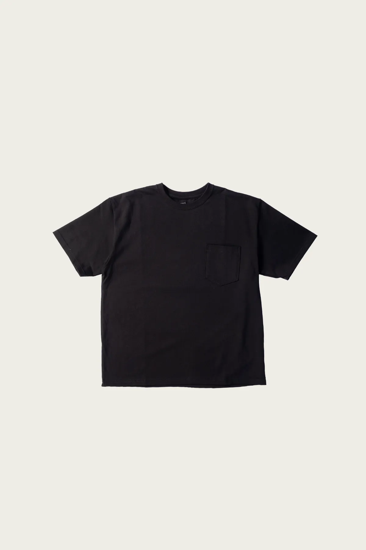 Sturdy Cotton T-Shirt With Pocket - Black sold by Canoe Club