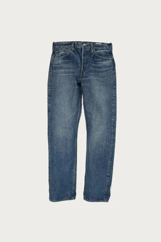 105 Standard Selvedge Denim 2 Year Wash - 2 Year Wash made by orSlow