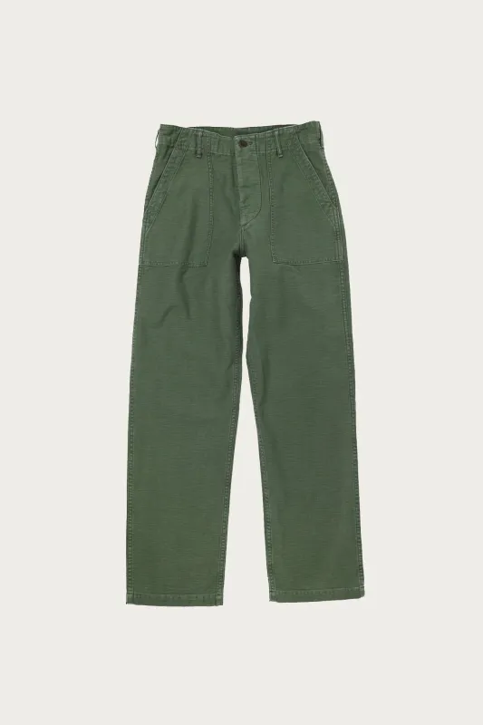 U.S. Army Fatigue Pants Used Wash (Regular Fit) - Green Used made by orSlow