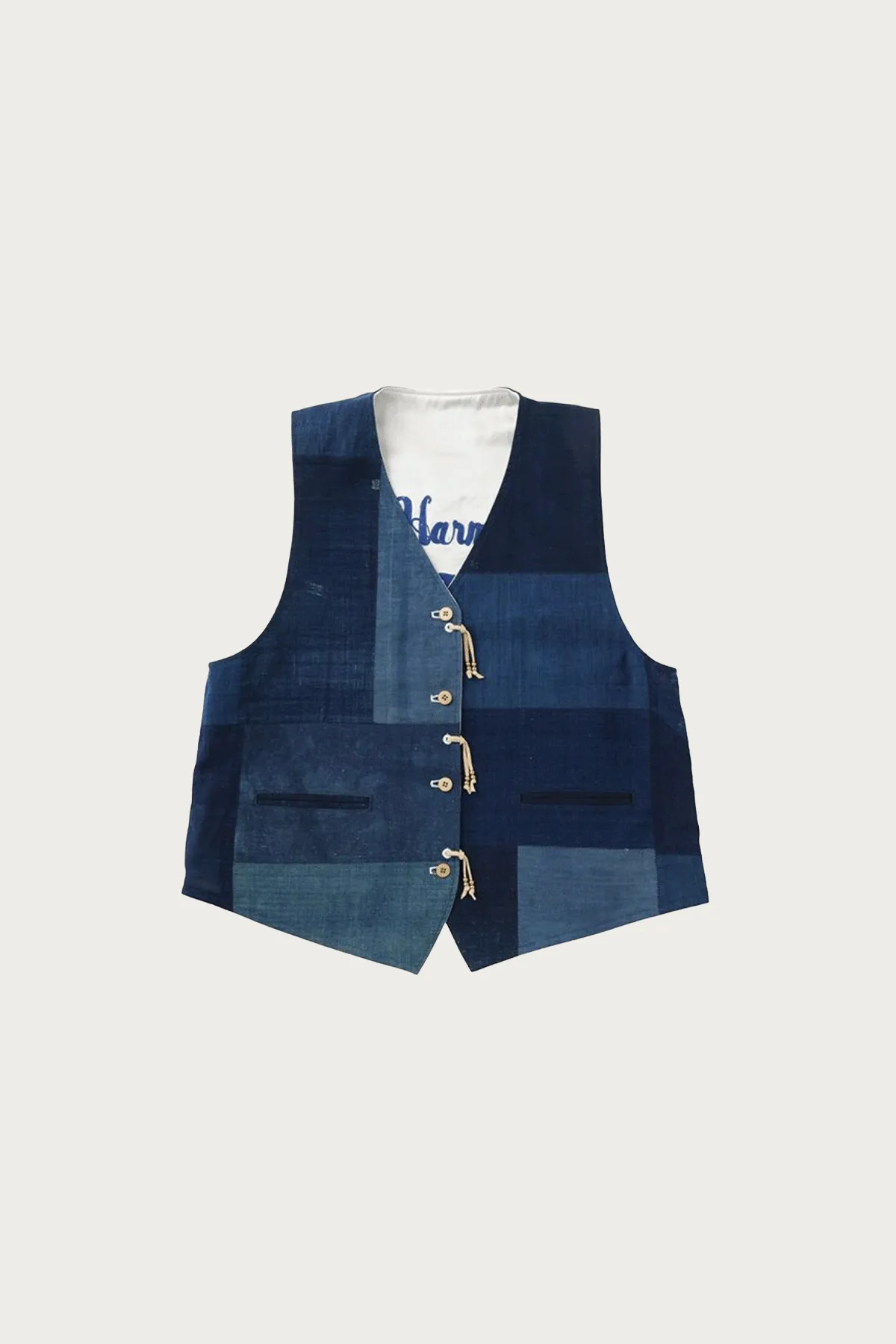(I.C.T.) Newfolk Vest - Ivory sold by Canoe Club product image thumbnail 3