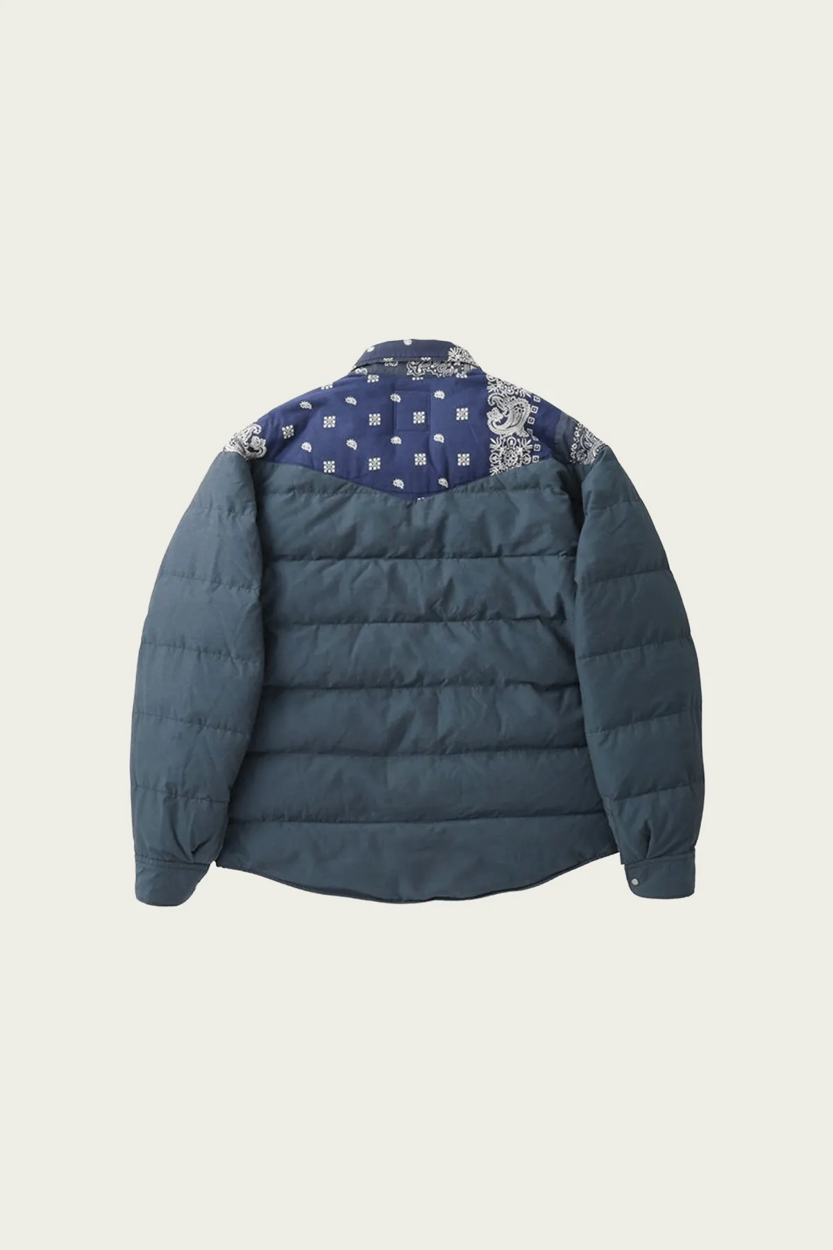 (I.C.T.) Kerchief Down JKT - Navy sold by Canoe Club product image thumbnail 2