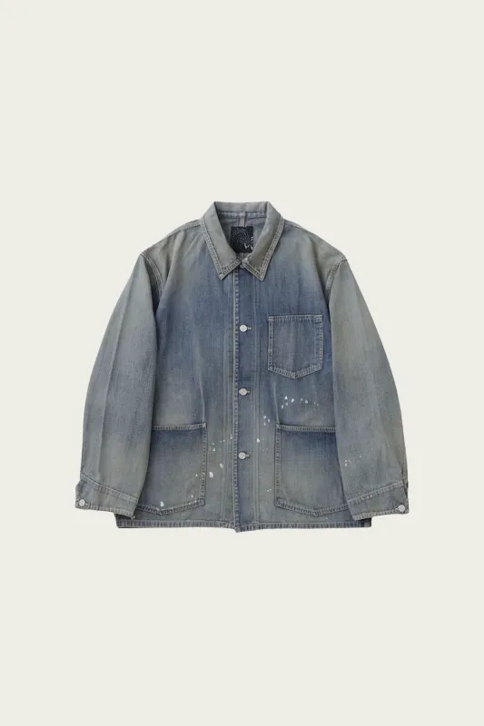 (I.C.T.) SS Baker WD UT JKT DMGD made by Visvim
