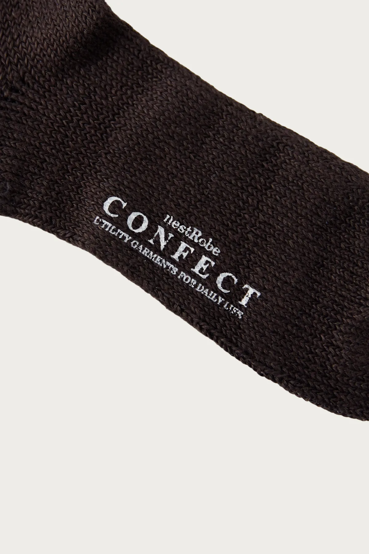 Linen Low Gauge Socks - Ink Black sold by Canoe Club product image thumbnail 3