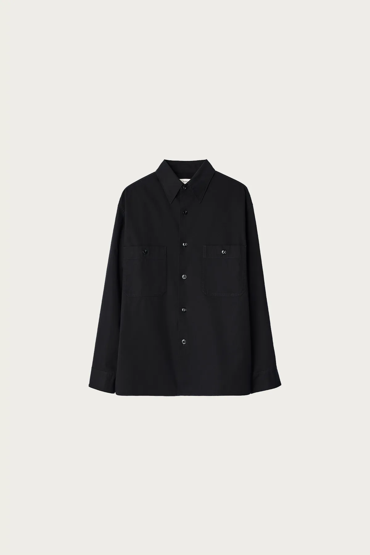 Two Pockets Shirt - Black sold by Canoe Club