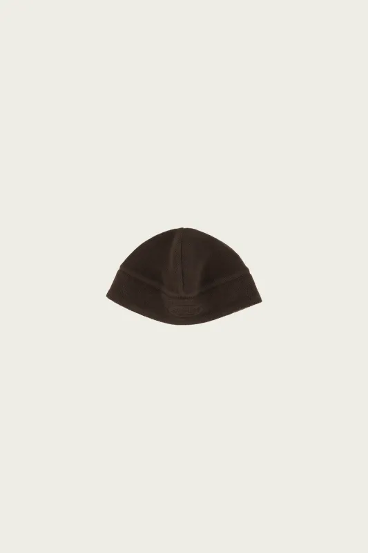 Thermal Fleece Beanie - Deep Brown made by Gramicci