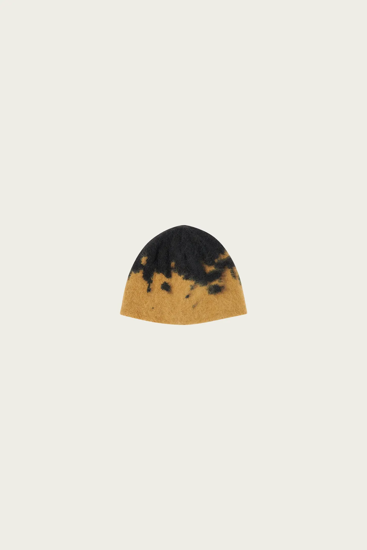 Mohair Splatter Beanie - Saffron Splatter sold by Canoe Club