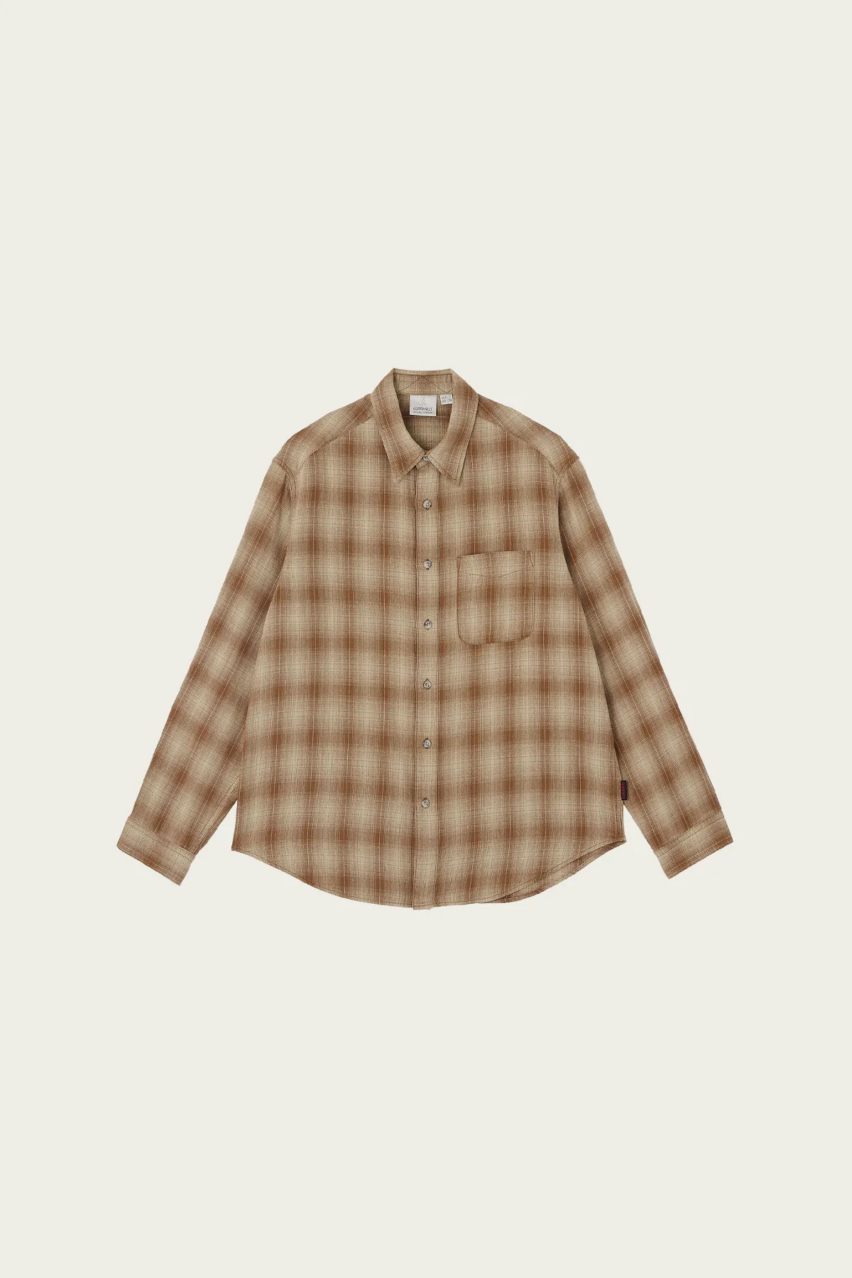 Piled Flannel Shirt - Sand sold by Canoe Club