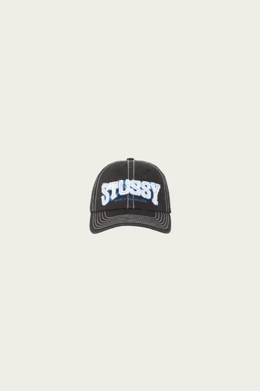 MD Burly Threads Trucker - Black made by Stussy