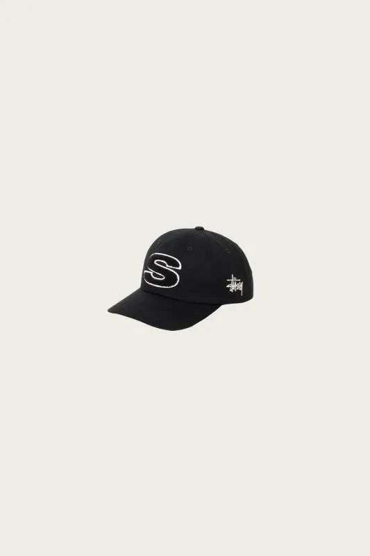 Chenille S Low Pro Cap - Onyx made by Stussy