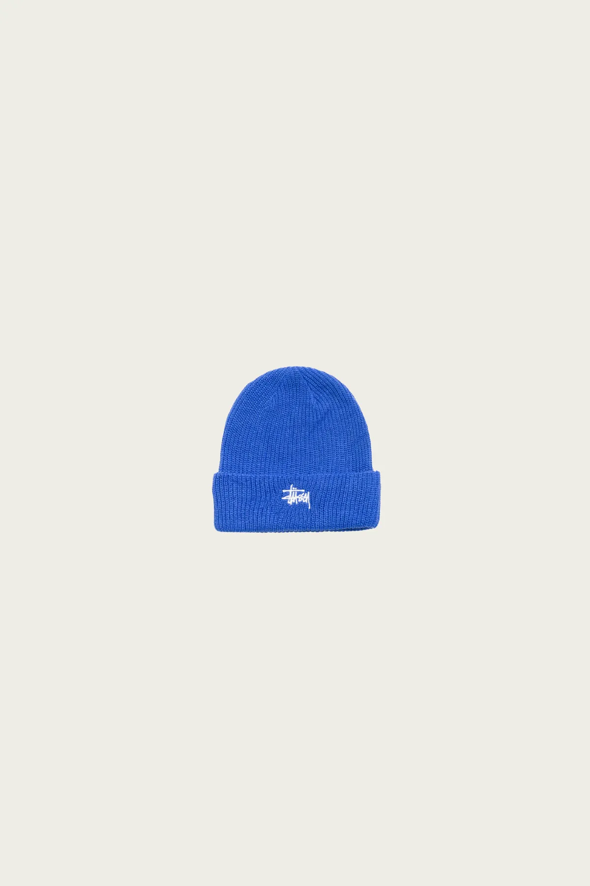 Basic Cuff Beanie - True Blue sold by Canoe Club