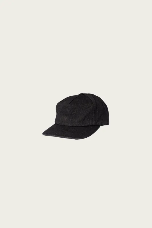 Heavy Twill Cap - Black made by Lady White Co.