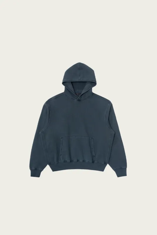Mini Hoodie - Pigment Pitch Teal made by Lady White Co.