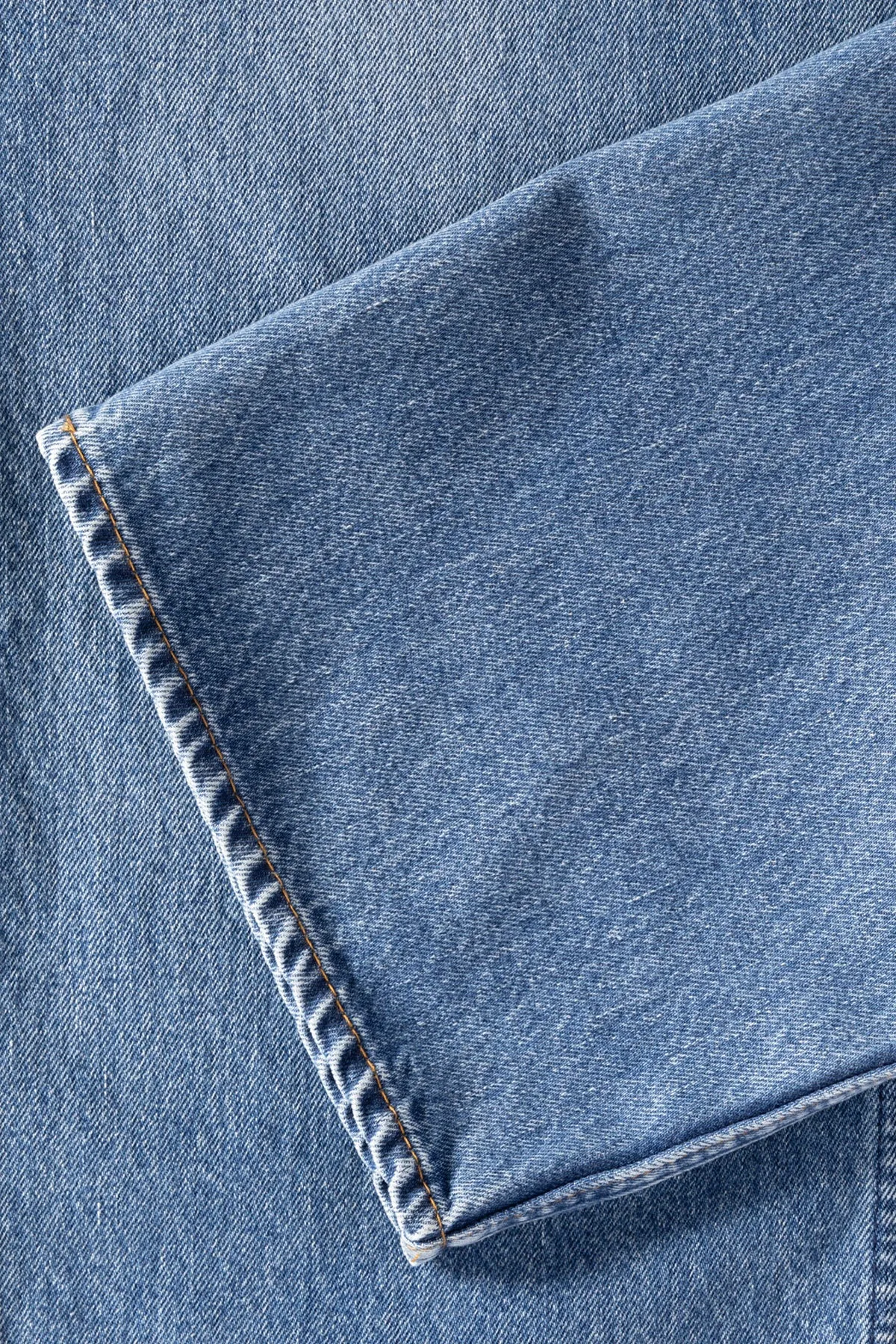Super Dad's Denim Pants - Denim Used sold by Canoe Club product image thumbnail 5