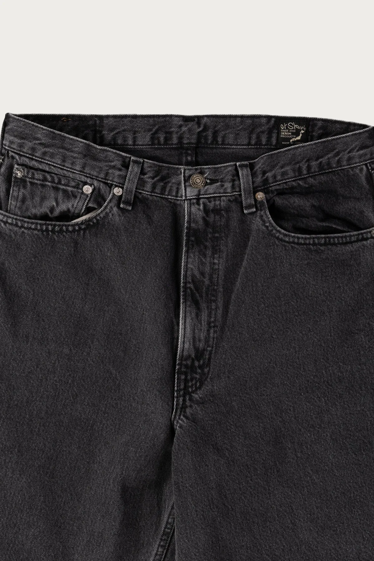 Super Dad's Denim Pants - Black Denim Stone sold by Canoe Club product image thumbnail 3