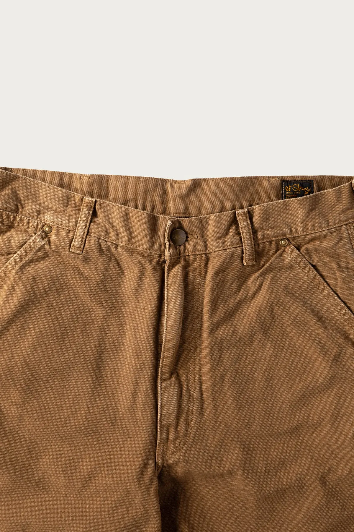 Dad's Fit Oxford Painter Pants - Brown sold by Canoe Club product image thumbnail 2