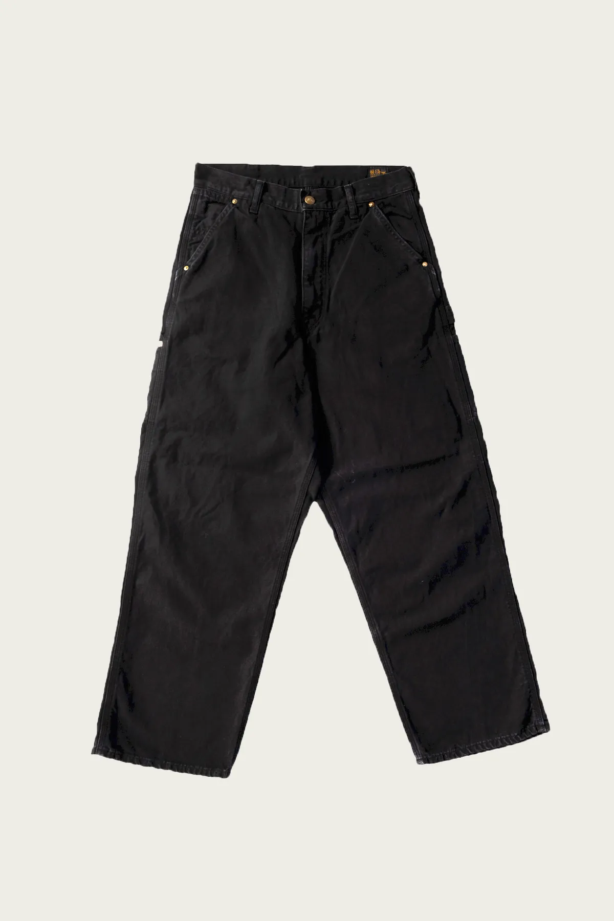 Dad's Fit Oxford Painter Pants - Black sold by Canoe Club