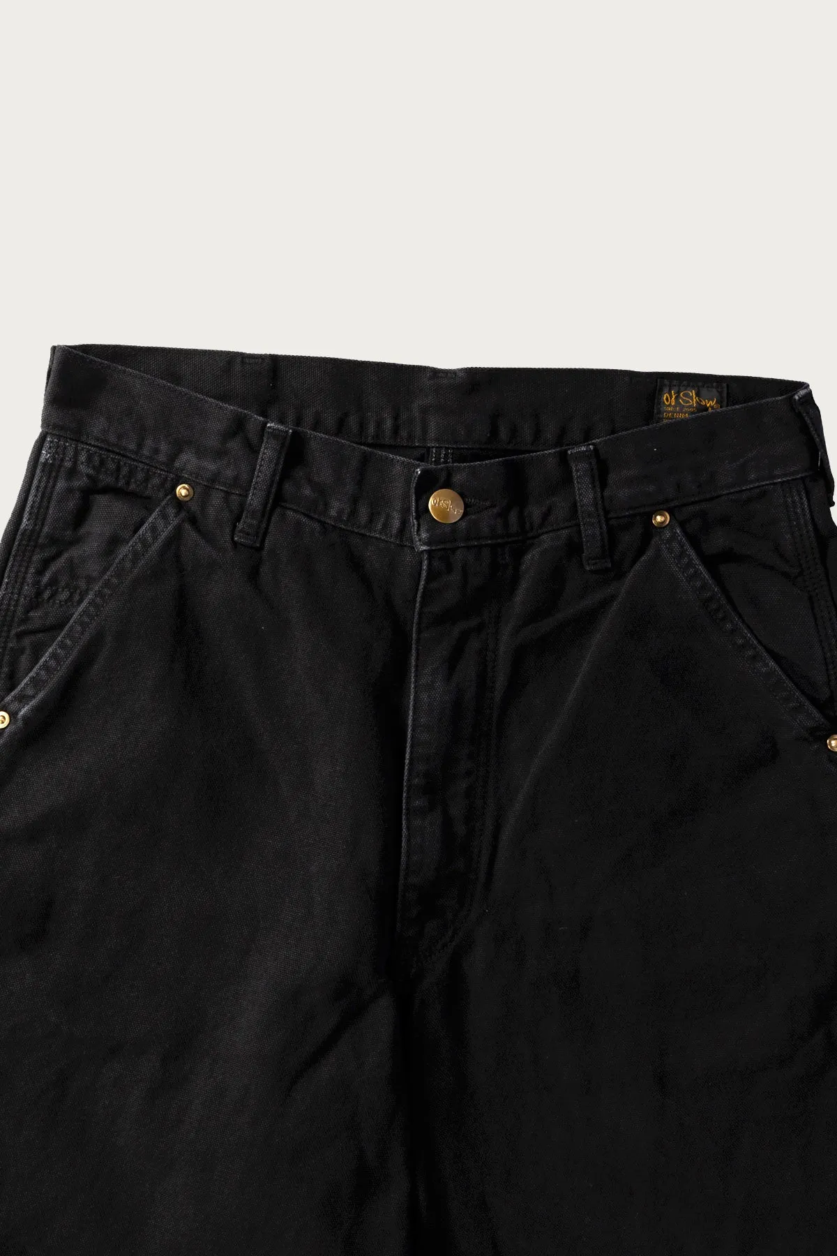 Dad's Fit Oxford Painter Pants - Black sold by Canoe Club product image thumbnail 2