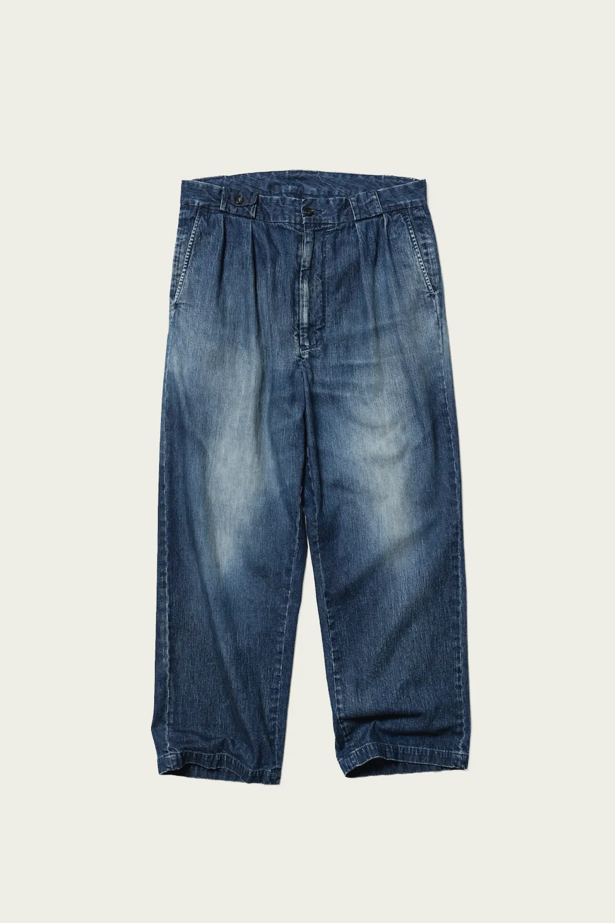 Guide 2P Trousers Light Denim - Indigo Vintage Wash sold by Canoe Club