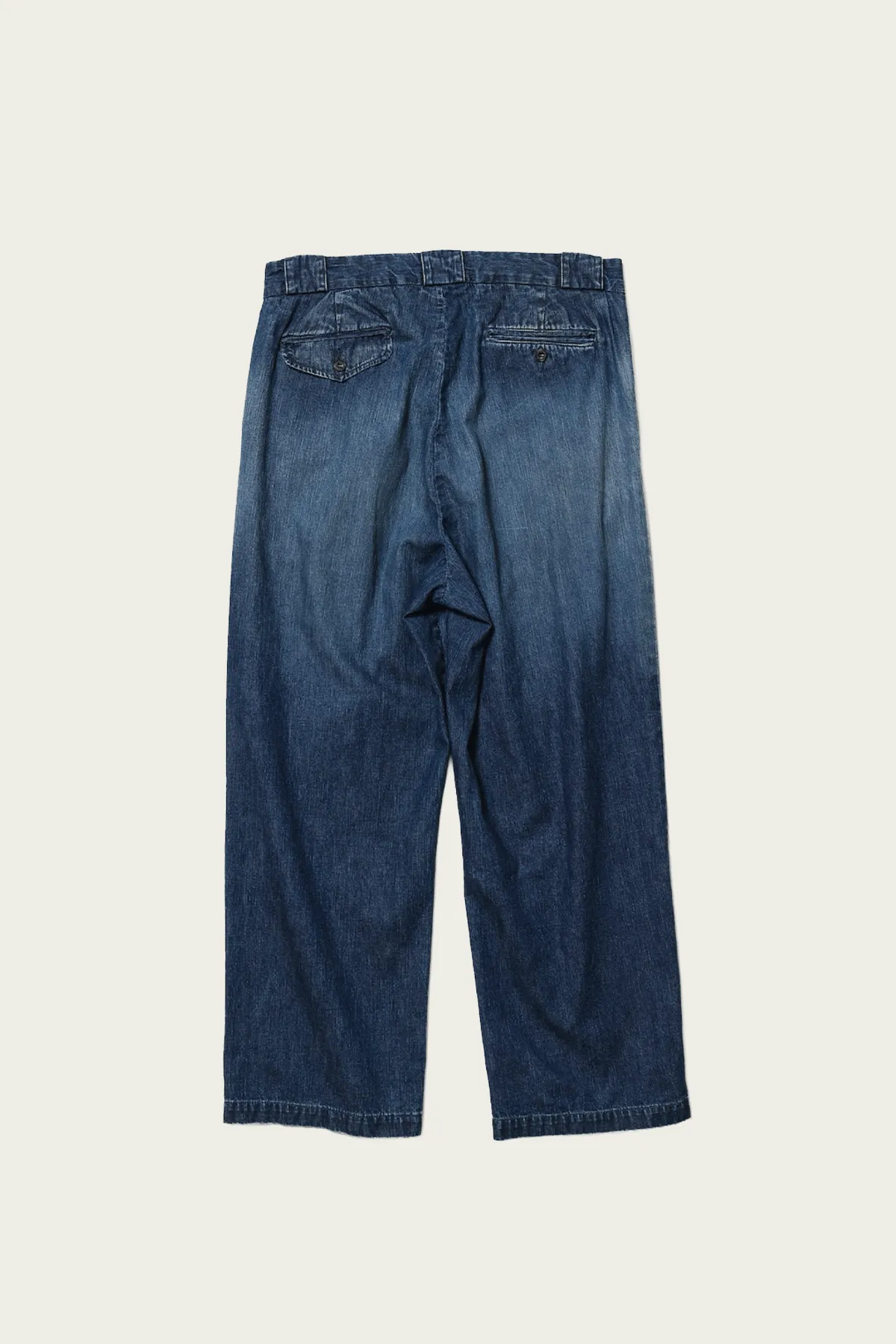 Guide 2P Trousers Light Denim - Indigo Vintage Wash sold by Canoe Club product image thumbnail 2