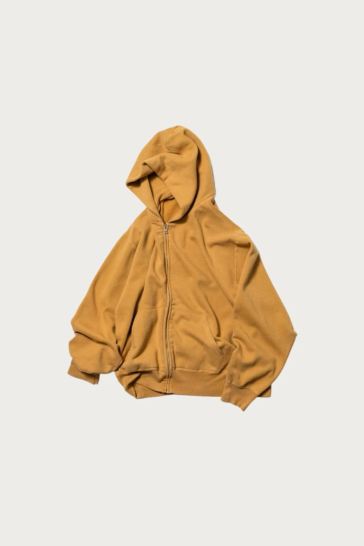 Zip Hoodie - Mustard sold by Canoe Club product image thumbnail 3