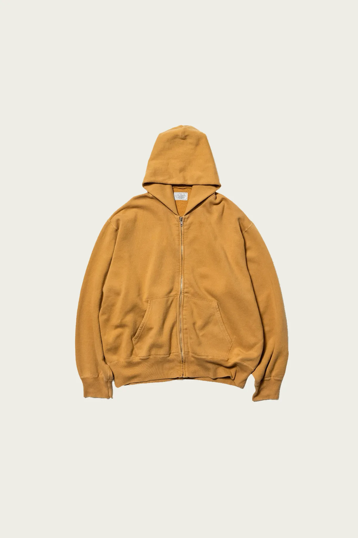 Zip Hoodie - Mustard sold by Canoe Club